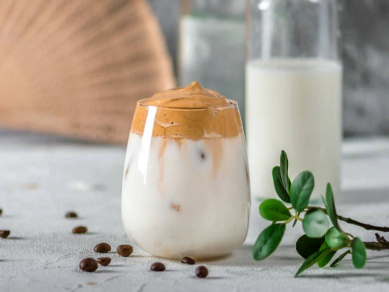 milk substitute in dalgona coffee